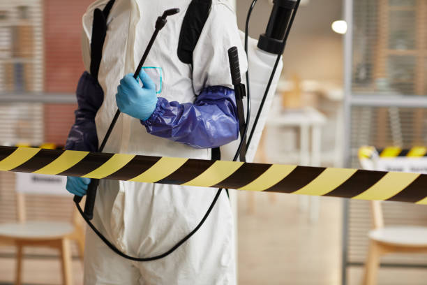 Professional Blood Cleanup technician working in Sumterville, FL